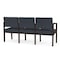 Lesro 3 Seat Tandem Seating W/ No Center Arms, 65 in W 26 in L 31.5 in H, Lenox Series LW3101 - alternate 2